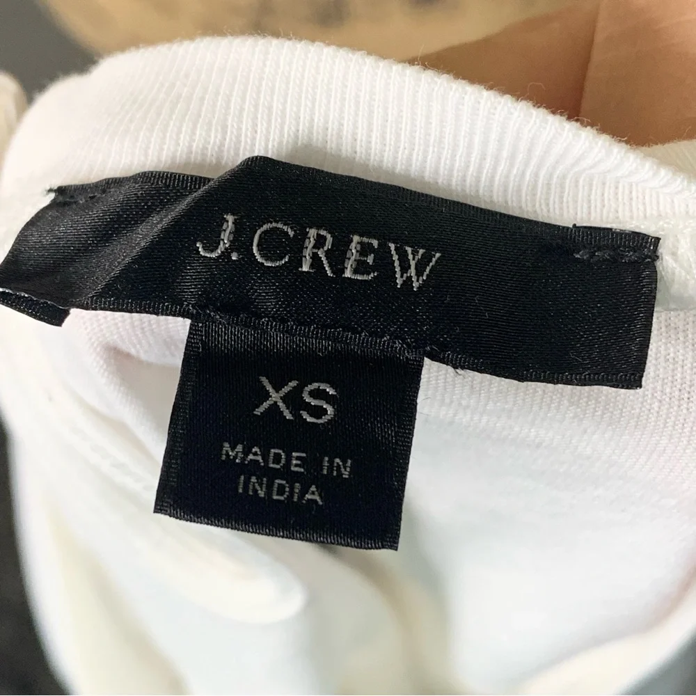 J. Crew Bubble Sleeve T-Shirt